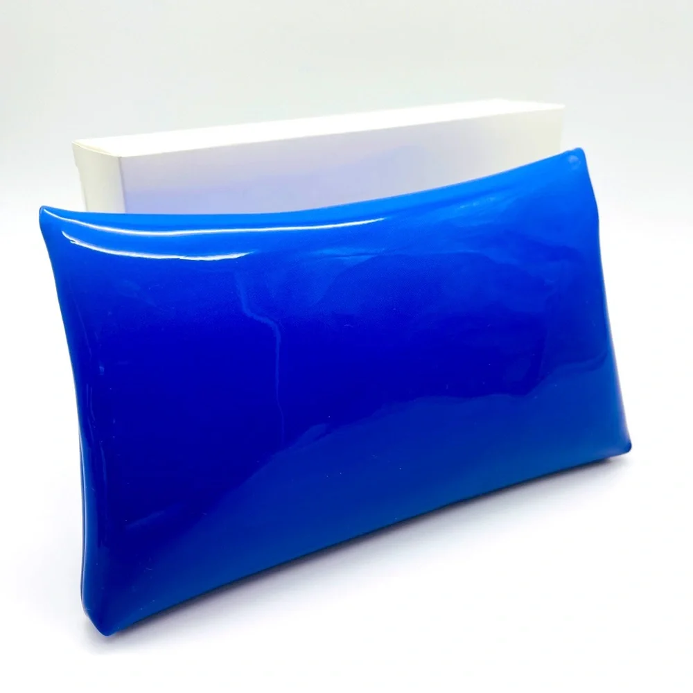 DIOR Blue/Purple Cosmetic Makeup Bag NIB